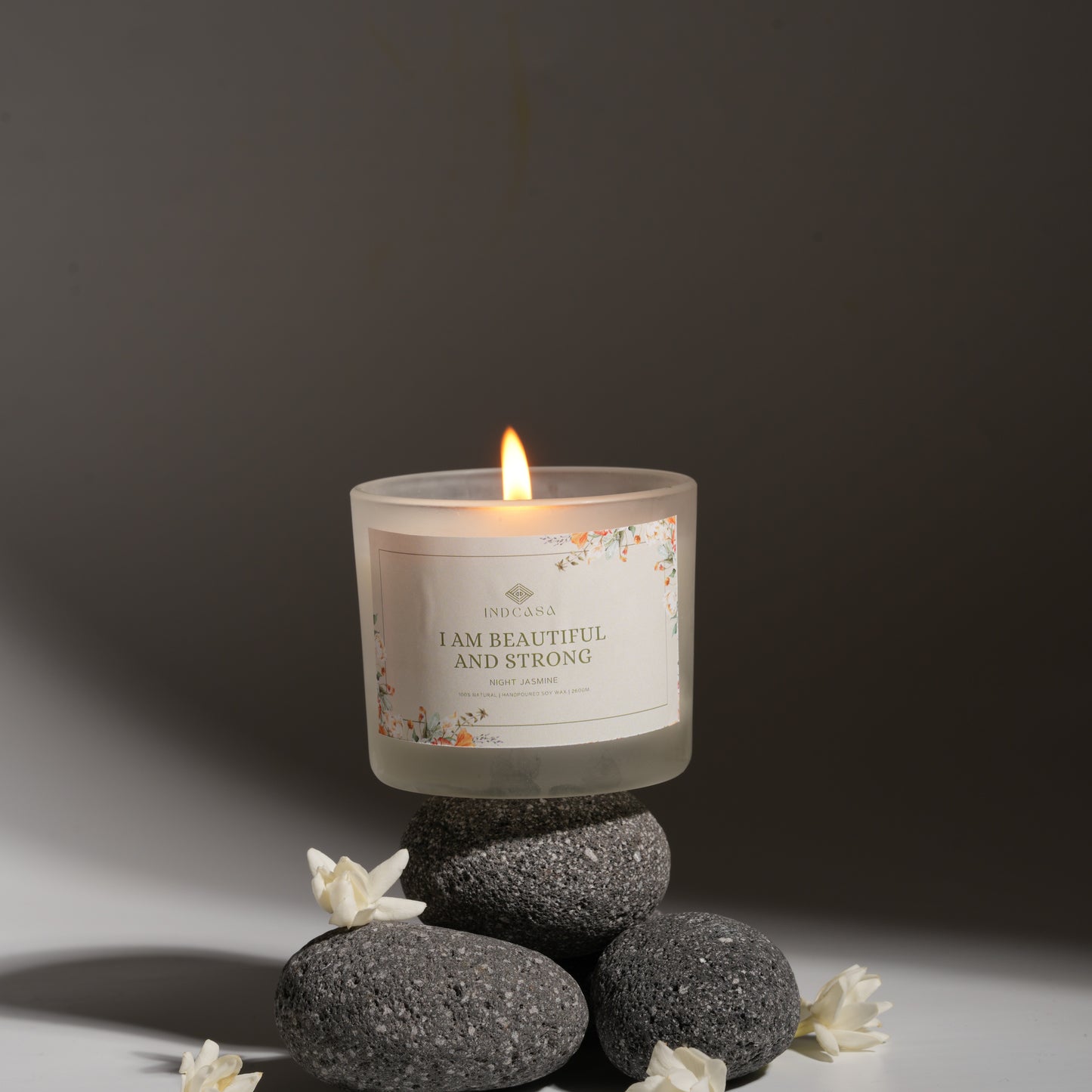 Autumn Premium Soya Wax Scented Candle, Night Jasmine