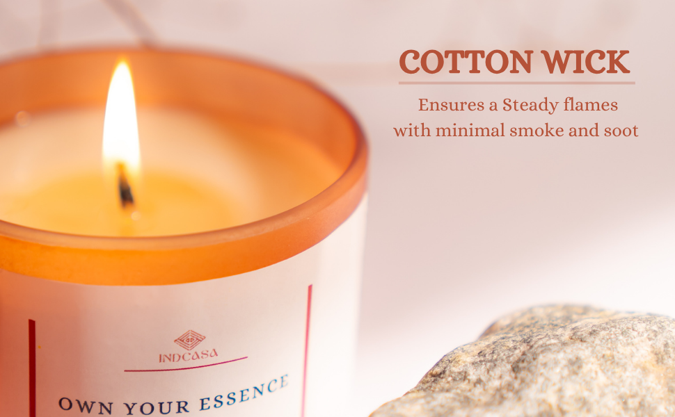 Natural Soy wax Scented Candle, Mahogany Musk