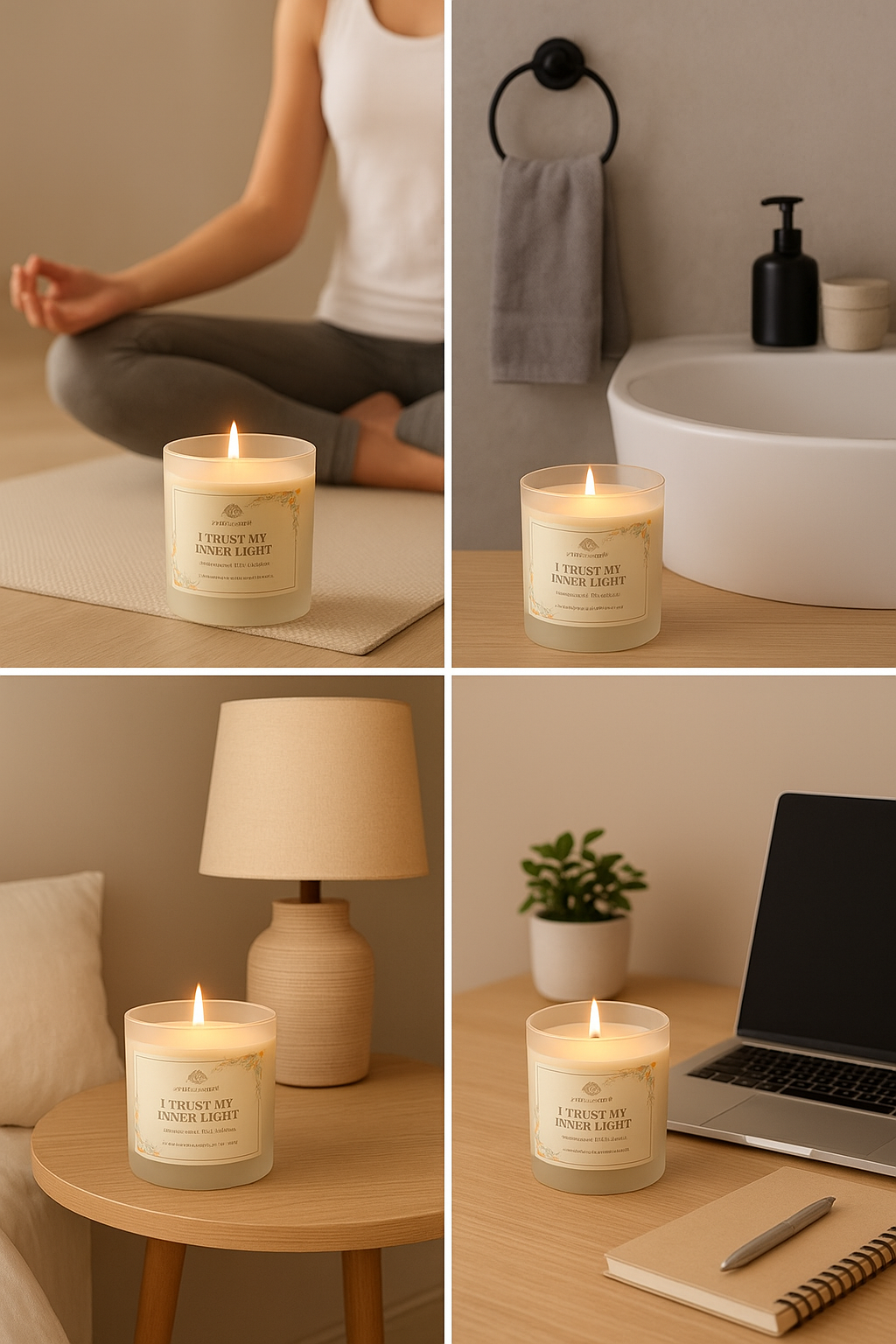 Natural Soy wax Candle, Mahogany Musk