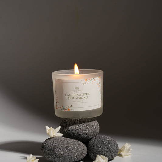 Autumn Premium Soya Wax Scented Candle, Night Jasmine